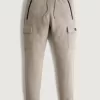 Cargo joggingbyxor i fleece