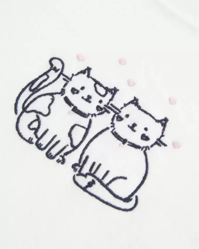 Cat grafisk babytröja Cat grafisk babytröja