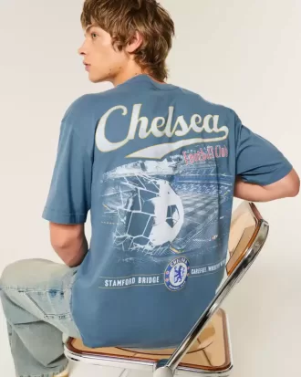 Chelsea Football Club Grafisk T-shirt