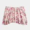 Chiffong asymmetrisk fåll mini kjol Chiffong asymmetrisk fåll mini kjol