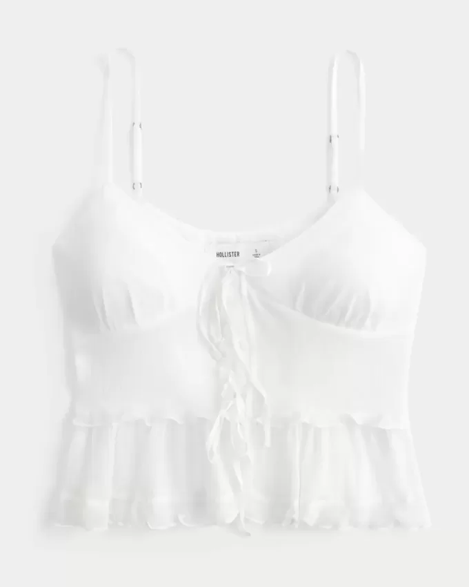Chiffong Ruffle Cami