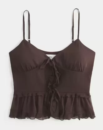 Chiffong Ruffle Cami