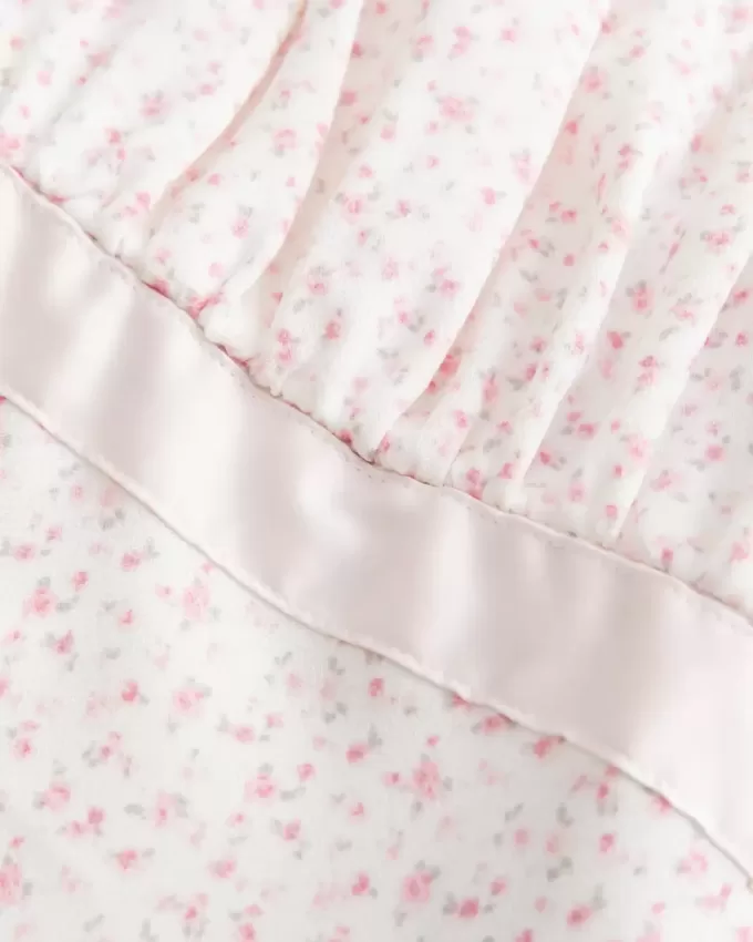 Crepe Satin Band Miniklänning Crepe Satin Band Miniklänning