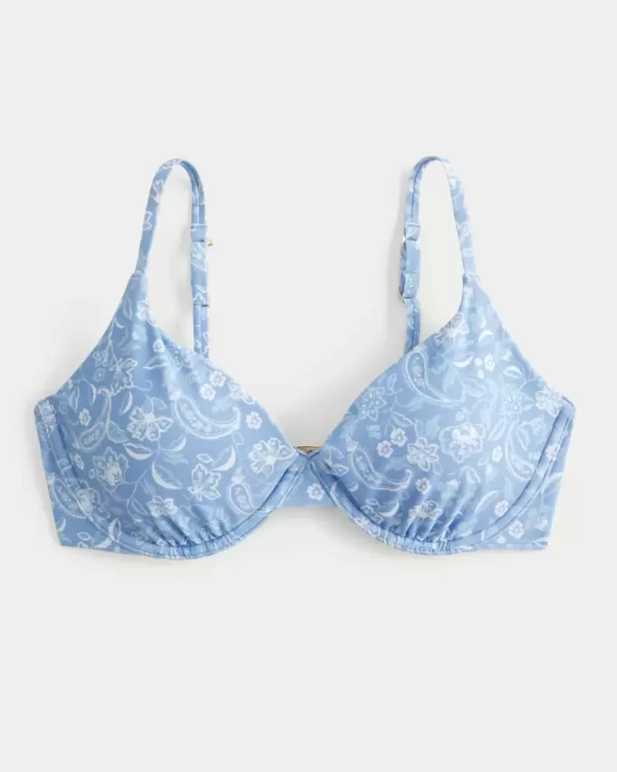 Curvy Bygel Plunge Bikinitopp Curvy Bygel Plunge Bikinitopp