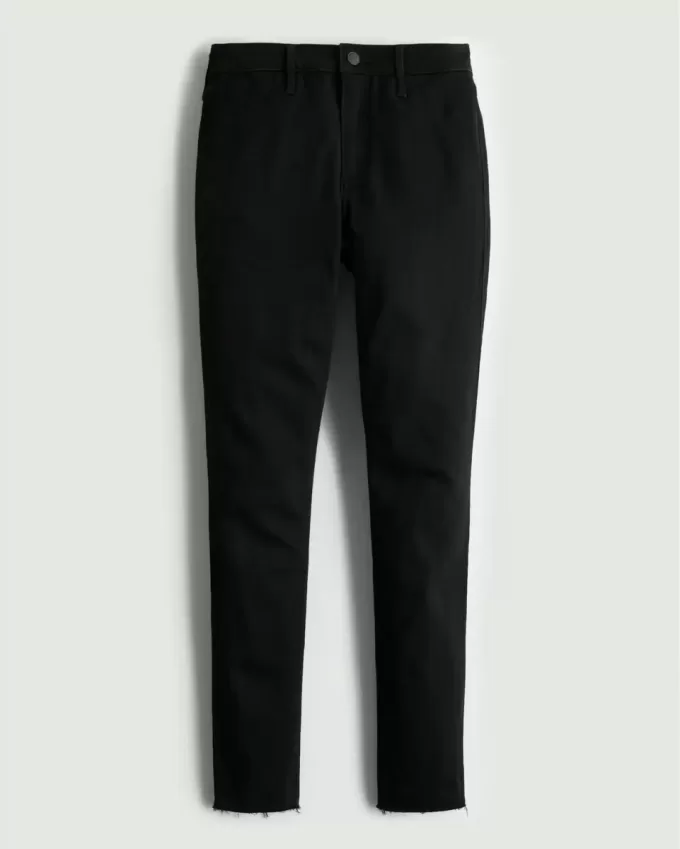 Curvy High-Rise Black Jean Leggings Curvy High-Rise Black Jean Leggings