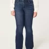 Curvy High-Rise Dark Wash Flare Jeans Curvy High-Rise Dark Wash Flare Jeans