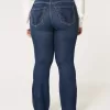 Curvy High-Rise Dark Wash Flare Jeans Curvy High-Rise Dark Wash Flare Jeans