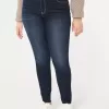 Curvy High-Rise Dark Wash Super Skinny Jeans Curvy High-Rise Dark Wash Super Skinny Jeans