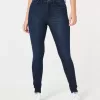 Curvy High-Rise Dark Wash Super Skinny Jeans Curvy High-Rise Dark Wash Super Skinny Jeans