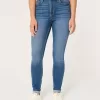 Curvy High-Rise Dark Wash Super Skinny Jeans Curvy High-Rise Dark Wash Super Skinny Jeans