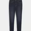Curvy High-Rise Dark Wash Super Skinny Jeans Curvy High-Rise Dark Wash Super Skinny Jeans