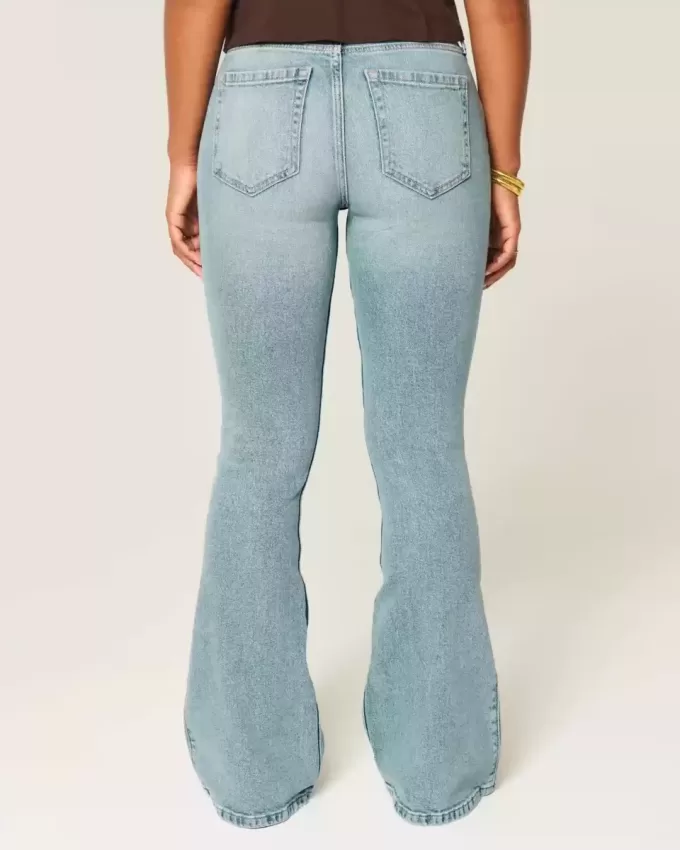 Curvy High-Rise Medium Wash Flare Jeans Curvy High-Rise Medium Wash Flare Jeans