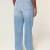 Curvy High-Rise Ripped Medium Wash Dad Jeans Curvy High-Rise Ripped Medium Wash Dad Jeans