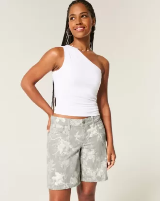Curvy låghus Camo Baggy Jort