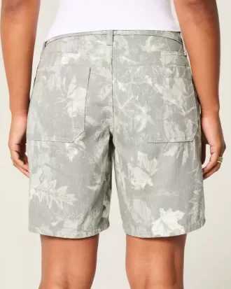 Curvy låghus Camo Baggy Jort