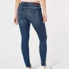 Curvy Low-Rise Dark Wash Super Skinny Jeans Curvy Low-Rise Dark Wash Super Skinny Jeans