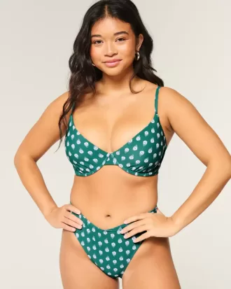 Curvy Plunge Bikinitopp med bygel