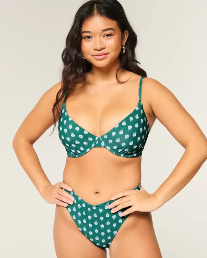 Curvy Plunge Bikinitopp med bygel Curvy Plunge Bikinitopp med bygel