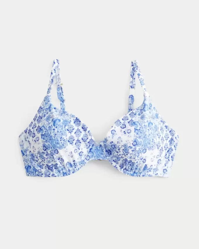 Curvy Plunge Bikinitopp med bygel Curvy Plunge Bikinitopp med bygel