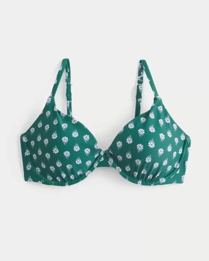 Curvy Plunge Bikinitopp med bygel Curvy Plunge Bikinitopp med bygel