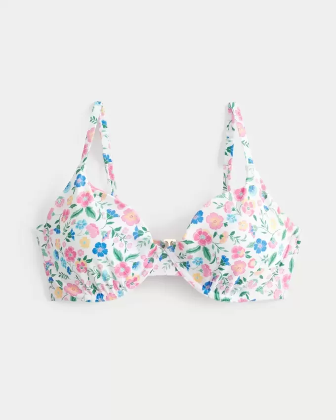 Curvy Plunge Bikinitopp med bygel Curvy Plunge Bikinitopp med bygel