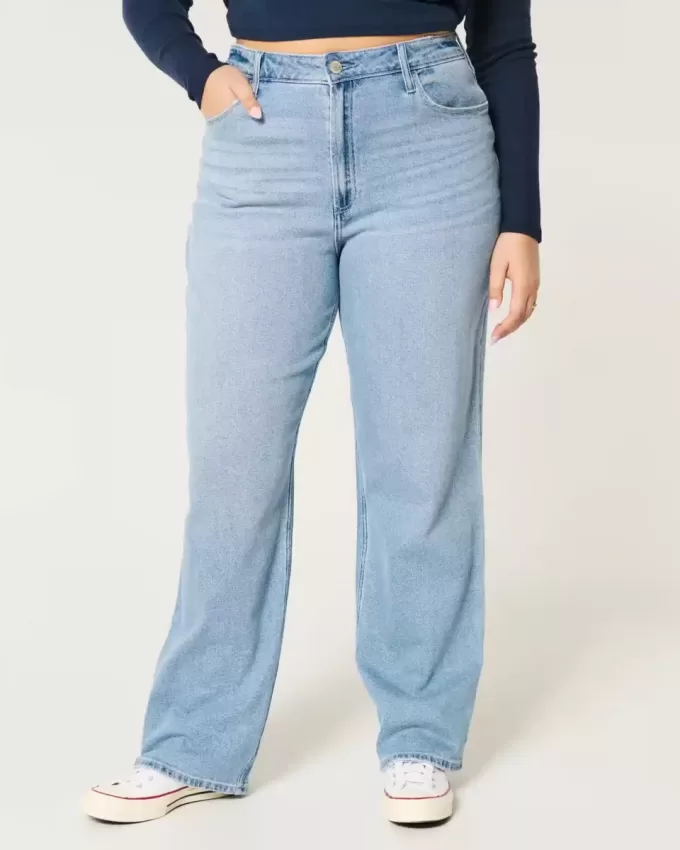 Curvy Ultra High-Rise Medium Wash Dad Jeans Curvy Ultra High-Rise Medium Wash Dad Jeans