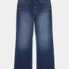 Dark Wash Baggy Bootcut Jeans Dark Wash Baggy Bootcut Jeans