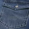Dark Wash Baggy Bootcut Jeans Dark Wash Baggy Bootcut Jeans