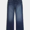 Dark Wash Baggy Bootcut Jeans Dark Wash Baggy Bootcut Jeans