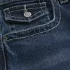 Dark Wash Baggy Bootcut Jeans Dark Wash Baggy Bootcut Jeans