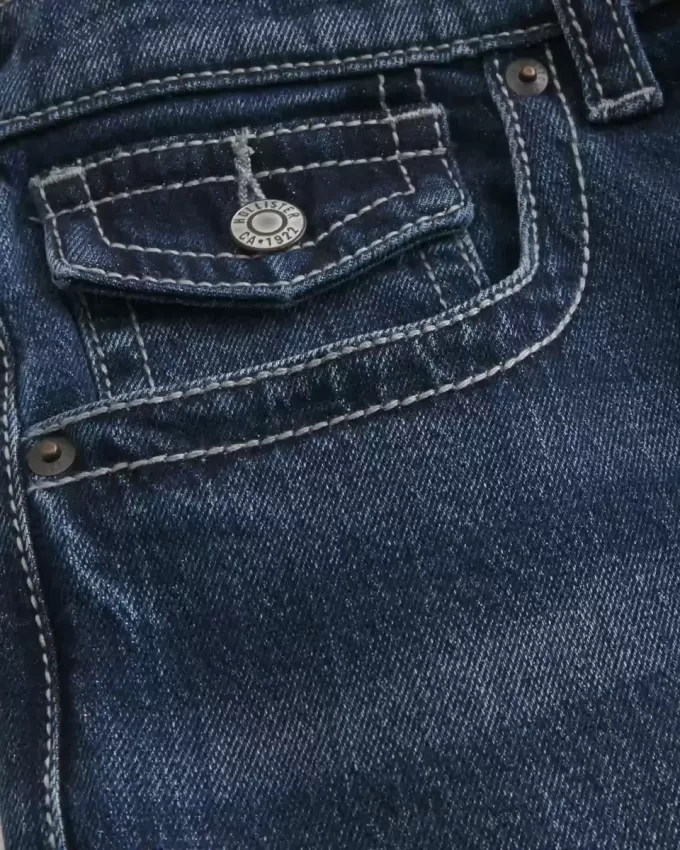 Dark Wash Baggy Bootcut Jeans Dark Wash Baggy Bootcut Jeans