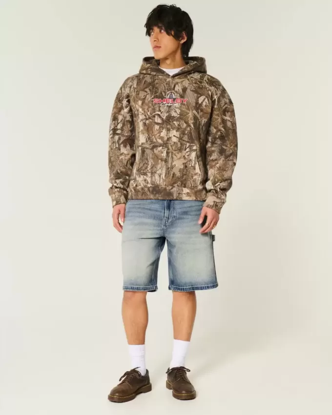 Dark Wash Baggy jeansshorts Dark Wash Baggy jeansshorts