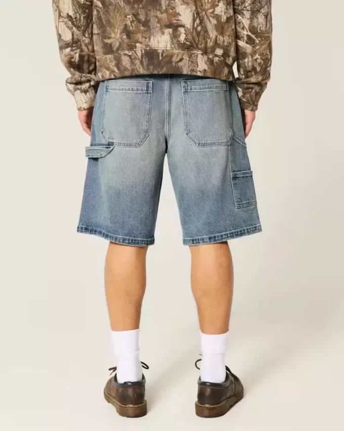 Dark Wash Baggy jeansshorts Dark Wash Baggy jeansshorts