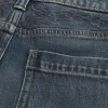 Dark Wash Broderade Baggy Jeans Dark Wash Broderade Baggy Jeans