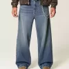 Dark Wash Dice Graphic Super Baggy Jeans Dark Wash Dice Graphic Super Baggy Jeans