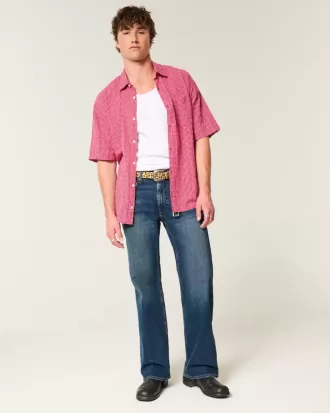 Dark Wash Relaxed Bootcut-jeans