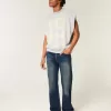 Dark Wash Relaxed Bootcut-jeans Dark Wash Relaxed Bootcut-jeans