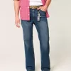 Dark Wash Relaxed Bootcut-jeans Dark Wash Relaxed Bootcut-jeans