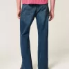 Dark Wash Relaxed Bootcut-jeans Dark Wash Relaxed Bootcut-jeans
