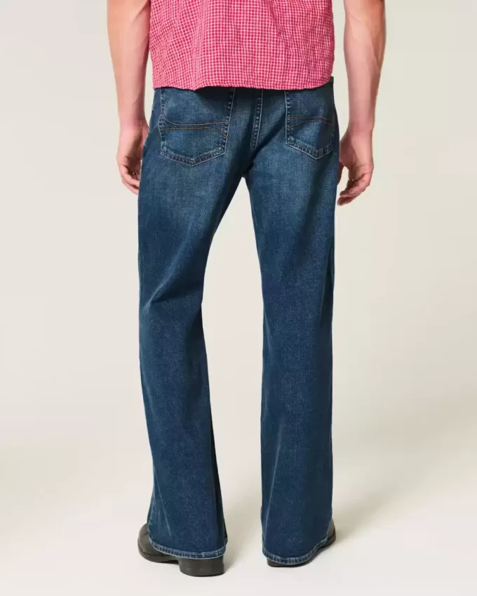 Dark Wash Relaxed Bootcut-jeans Dark Wash Relaxed Bootcut-jeans