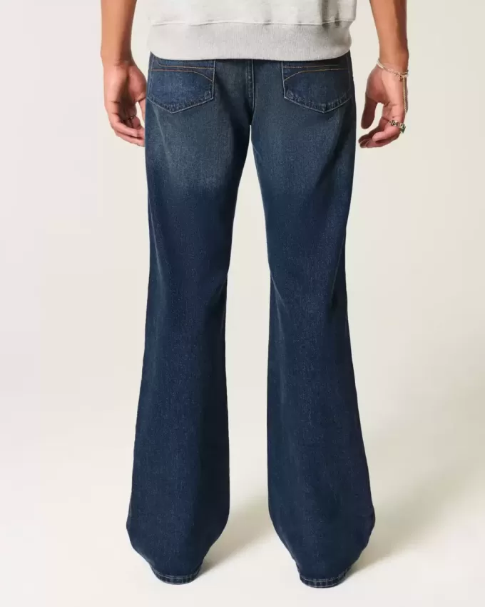 Dark Wash Relaxed Bootcut-jeans Dark Wash Relaxed Bootcut-jeans
