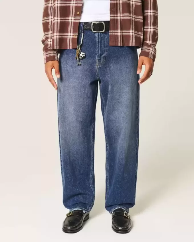 Dark Wash Skater Baggy Jeans Dark Wash Skater Baggy Jeans