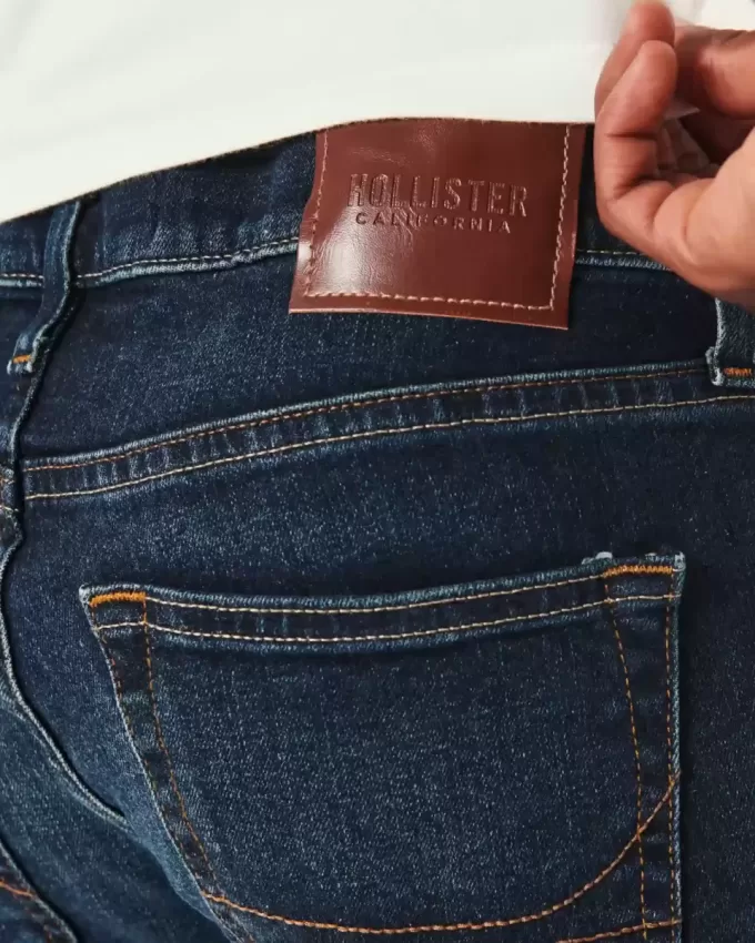 Dark Wash Slim Straight Jeans Dark Wash Slim Straight Jeans