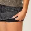 Denim Micro Mini Kort Denim Micro Mini Kort