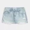 Denim Mini Kort Denim Mini Kort