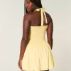 Drop Waist Halter Miniklänning