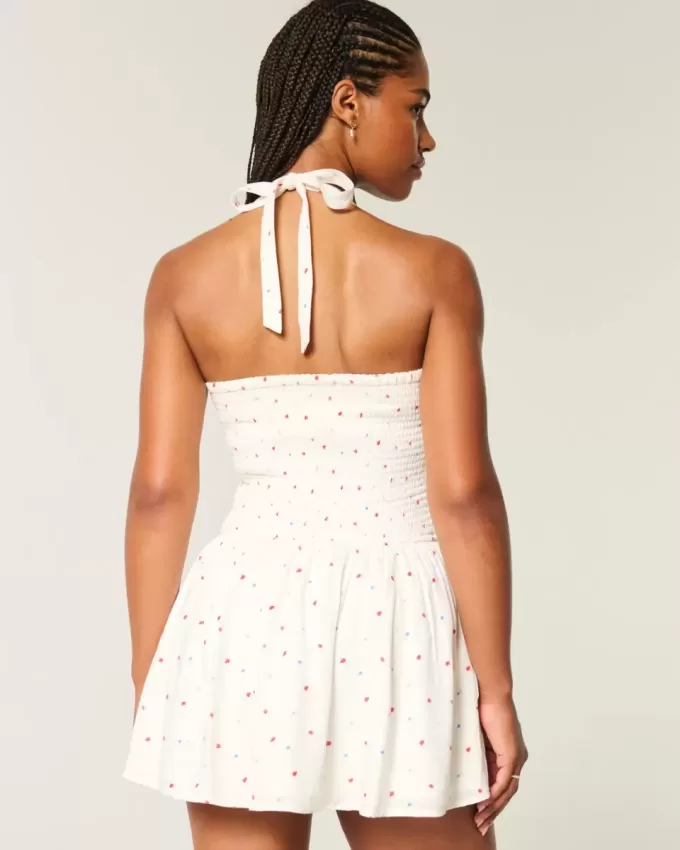 Drop-Wist Halter Miniklänning Drop-Wist Halter Miniklänning