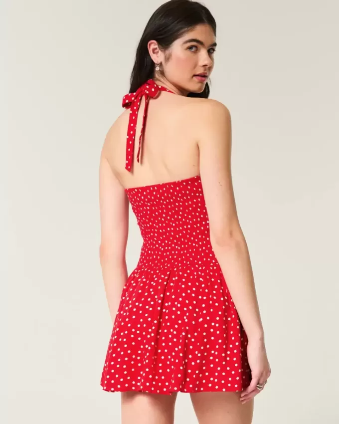 Drop-Wist Halter Miniklänning Drop-Wist Halter Miniklänning