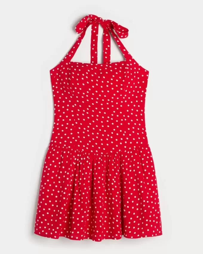Drop-Wist Halter Miniklänning Drop-Wist Halter Miniklänning