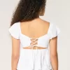 Easy Flutter Sleeve Babydoll Top Easy Flutter Sleeve Babydoll Top